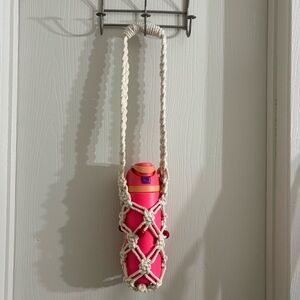 Macrame bottles holder made by me